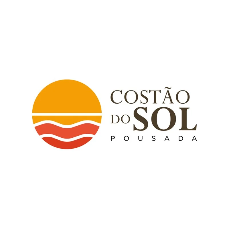 Logotipo Pousada Costão do Sol, criado pelo MAR.KT