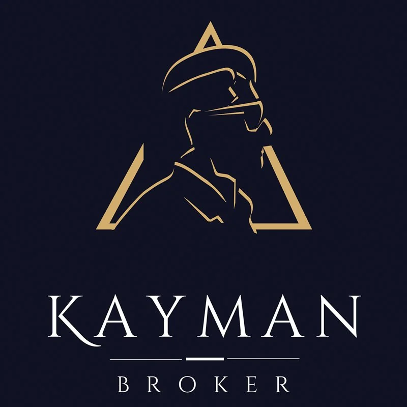 Logotipo Kayman Broker, criado pelo MAR.KT